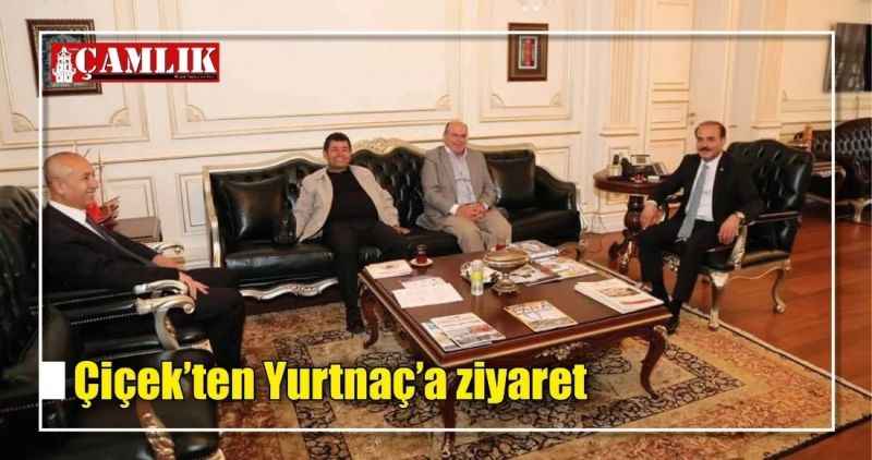 Çiçek'ten Yurtnaç'a ziyaret