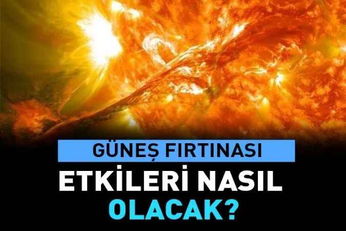 Dünya’ya doğru ilerleyen güneş rüzgarı akışının az şiddetli olacağı tahmin ediliyor.
