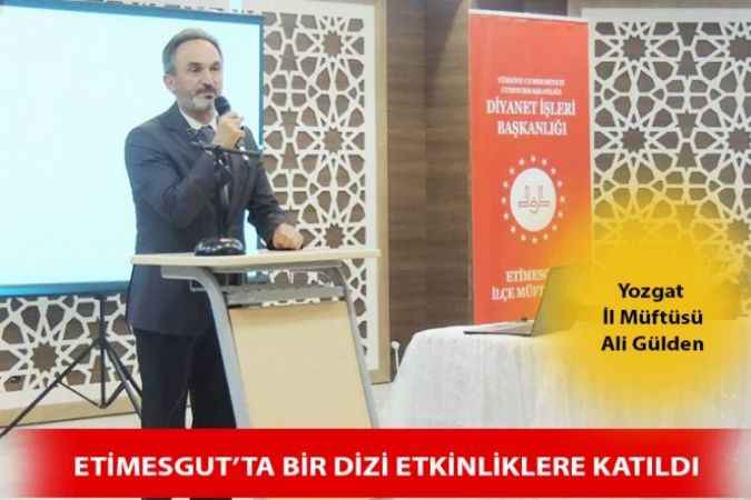Etimesgut'ta "Zekat Ve İyilik Buluşmaları"