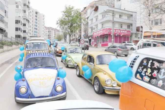 Otizmli Çocuklara Vosvos Konvoyu