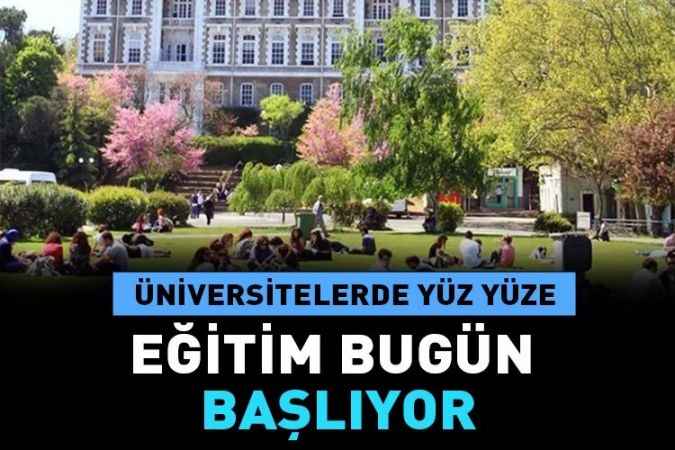 Üniversitelerde bahar yılı olmak üzere hibrit eğitim başlıyor