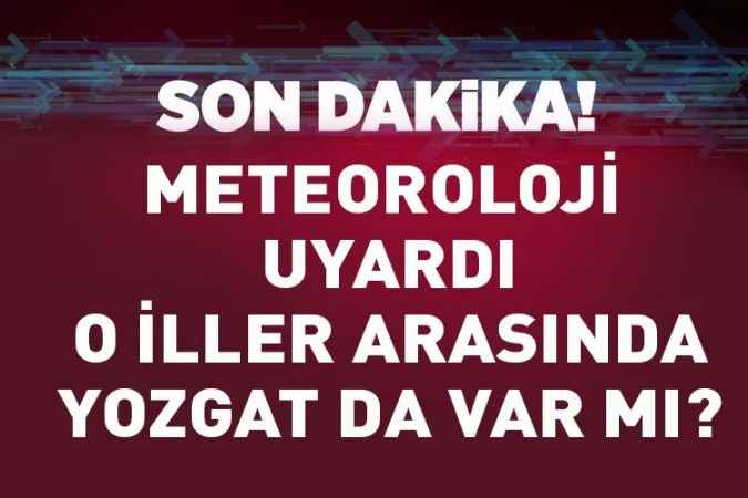 Meteorolojiden kar yağışı, fırtına ve sağanak yağmur uyarısı