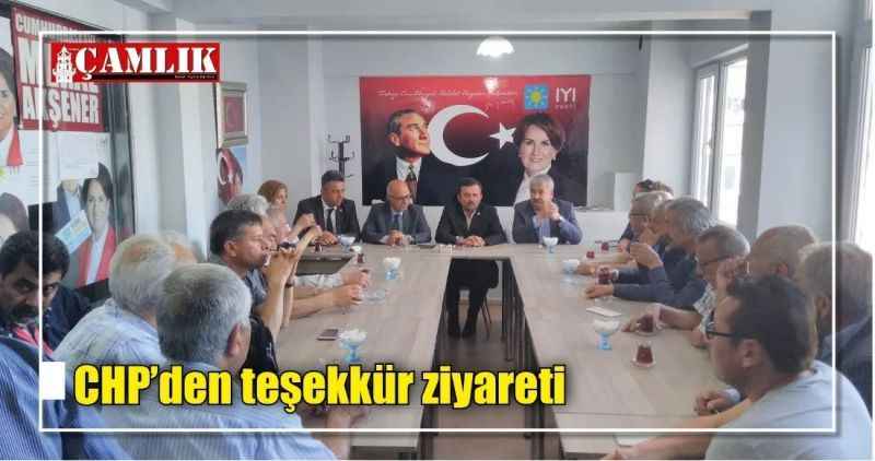 CHP'den teşekkür ziyareti