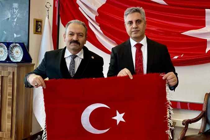 Uzman Çavuşlar Federasyonu'ndan Kadir Canpolat'a ziyaret