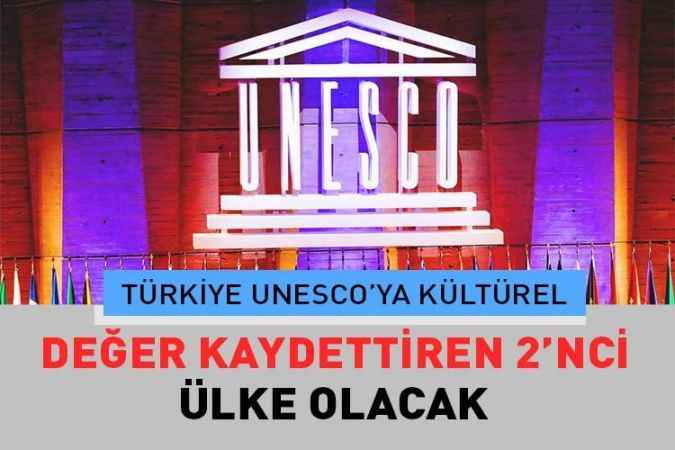 Türkiye’nin iki yeni kültürel değeri daha UNESCO’ya iletildi.