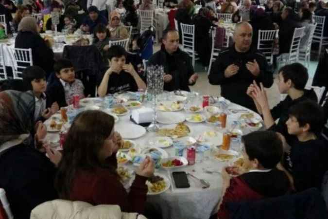 Yozgat'ta 550 kişiye iftar yemeği verdi!