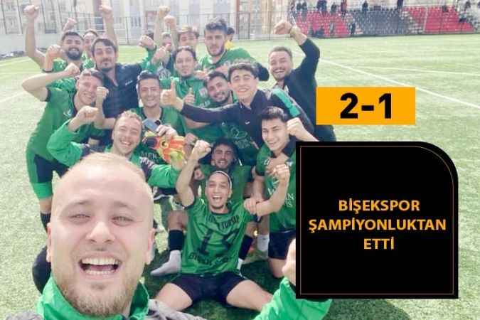 Bişekspor, Çayıralan Esnafspor'u 2-1 mağlup etti