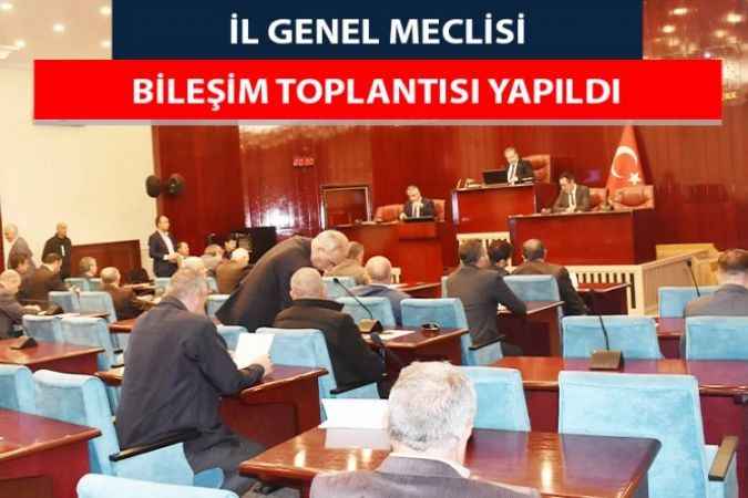 İl Genel Meclisi Nisan Ayı Üçüncü Bileşim Toplantısı Yapıldı