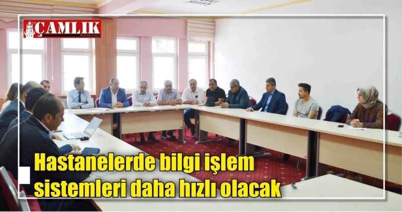 Hastanelerde bilgi işlem sistemleri daha hızlı olacak