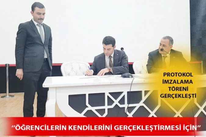 Eğitim Projeleri Destek Programı Protokol İmzalama Töreni