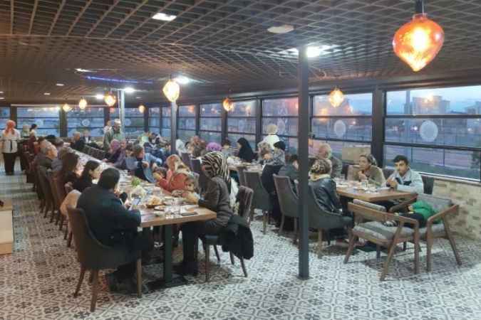Yozgat Bozok Üniversitesi'nde Aynı sofrada buluştular