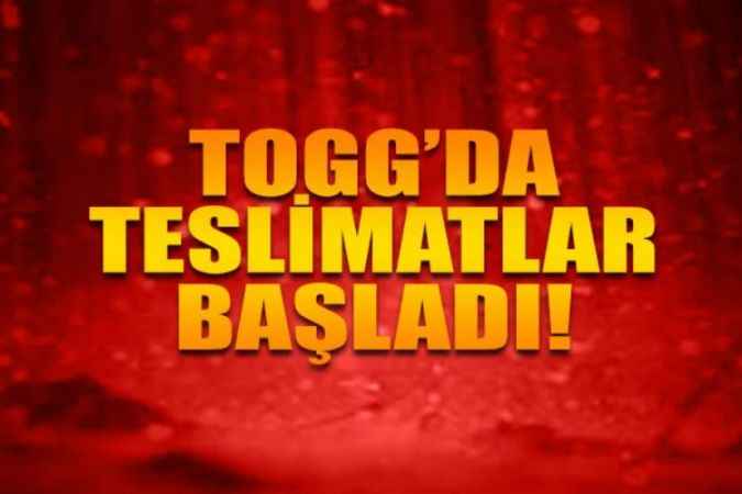 TOGG Sevkiyatları Başladı