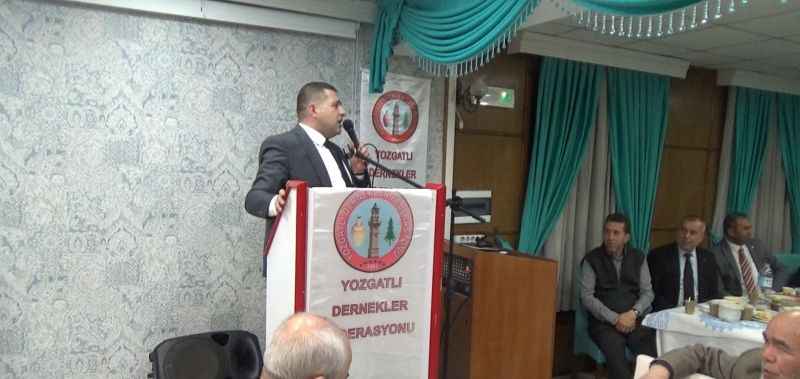 MHP Yozgat Milletvekili Ethem Sedef, hemşehrileri ile birlikte iftar açmaktan büyük mutluluk duyduğunu dile getirdi.