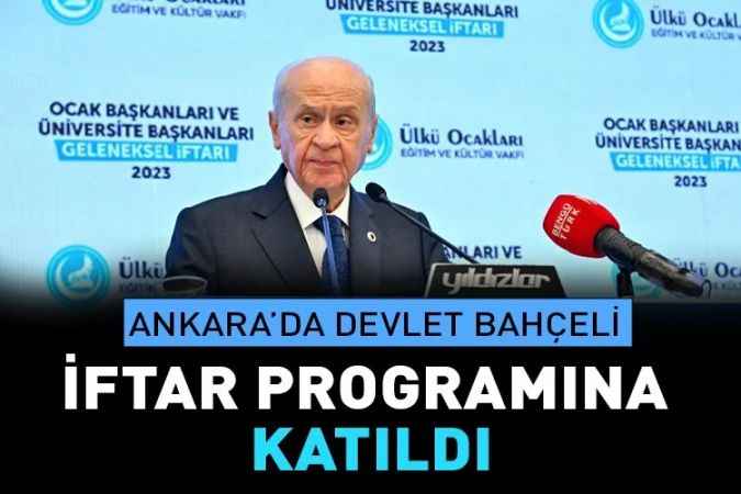 MHP Lideri Devlet Bahçeli "Türk gençliği geleceğin yol haritasını belirleyecektir"