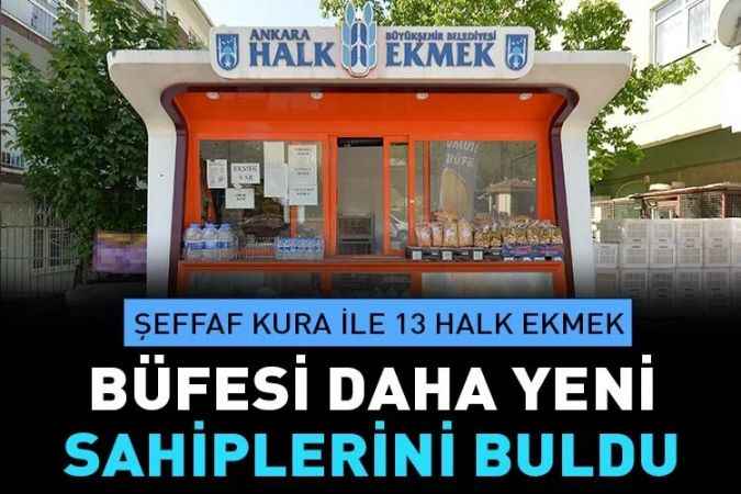 Ankara Büyükşehir Belediyesi uygun fiyatlı ekmek satan büfeleri yaygınlaştırıyor