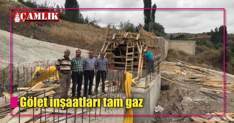 Gölet inşaatları tam gaz