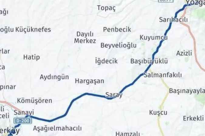 Yozgat Yerköy Arası Kaç Km? Yozgat Yerköy Nasıl Gidilir?