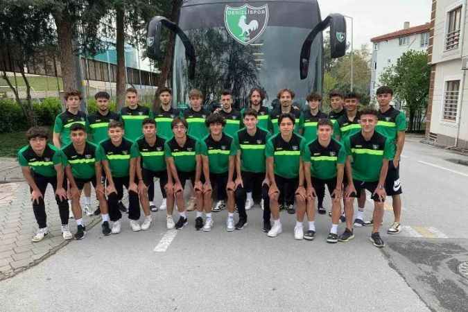 Denizlispor’un gençleri final bileti için yola çıktı