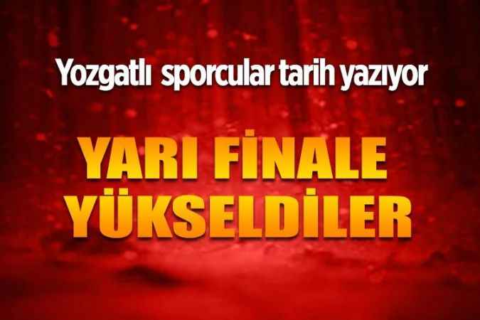 Sorgun Mehmet Akif Ersoy Ortaokulu grup müsabakalarında da başarılı olarak yarı finale yükseldi