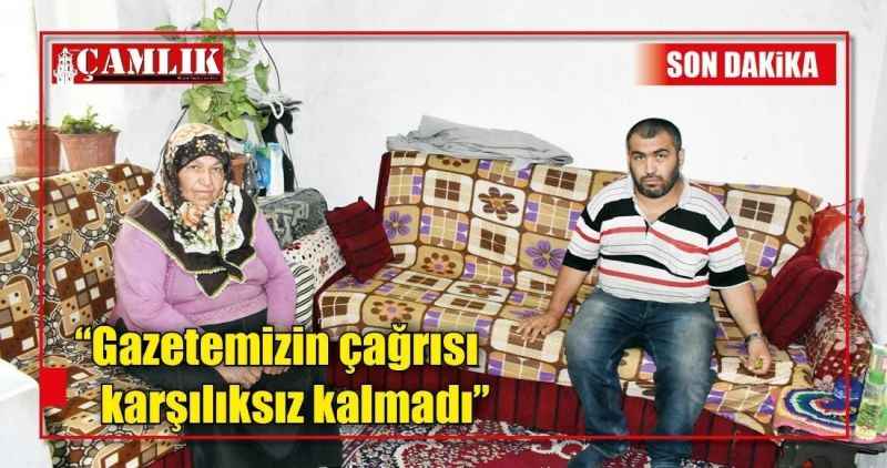 'Gazetemizin çağrısı karşılıksız kalmadı'