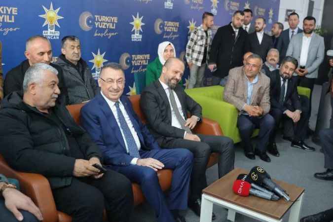 Cumhurbaşkanı Yardımcısı Oktay, Seçim çalışmalarına başladı