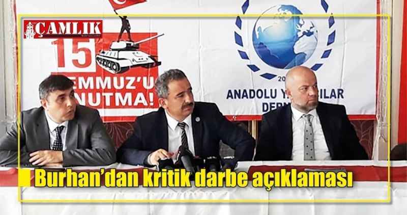 Burhan'dan kritik darbe açıklaması