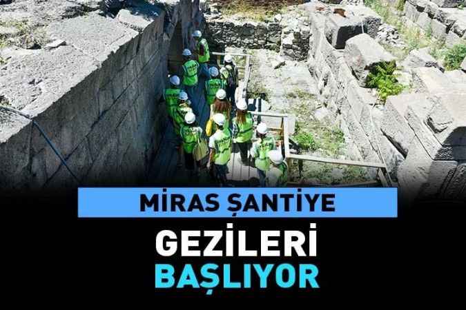 Ankara Büyükşehir Belediyesinin Tarihe Işık Tutan Şantiye Gezileri Başlıyor