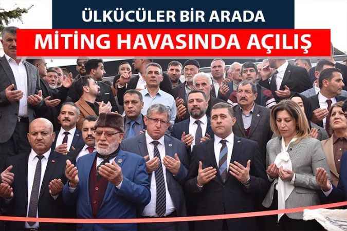 MHP Yozgat Milletvekili aday tanıtımı ve seçim iletişim merkezi düzenlenen törenle açıldı
