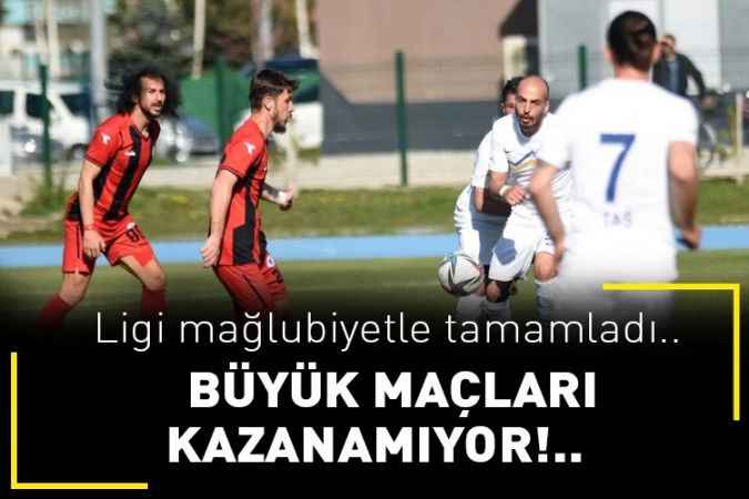 Yozgat Belediyesi Bozokspor, ligin son haftasında deplasmanda karşılaştığı Talasgücü Belediyespor'a 1-0 mağlup oldu