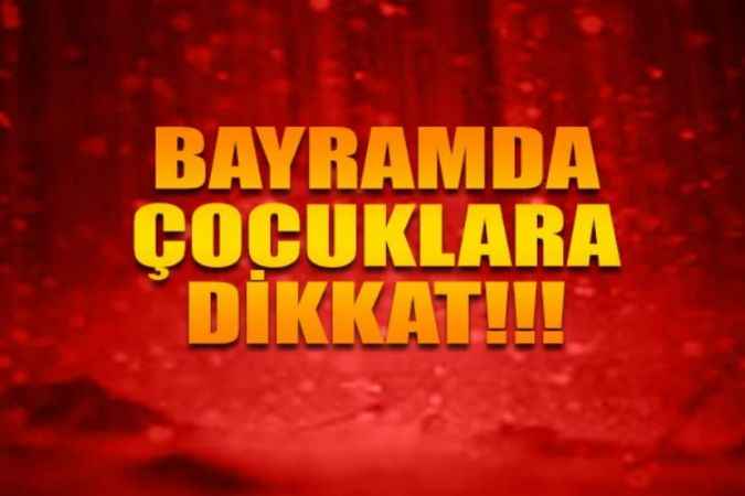 Bayramda Çocukların Beslenmesine Dikkat