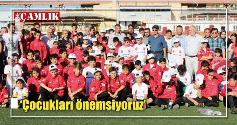 Başkan Arslan: 'Çocukları önemsiyoruz'