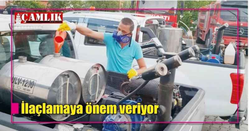 İlaçlamaya önem veriyor