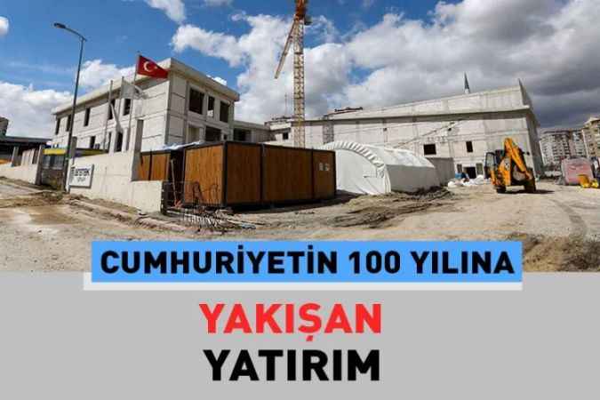 Yenimahalle Belediyesi 100 yıl Cumhuriyet Akademisi Yapımına Devam Ediyor