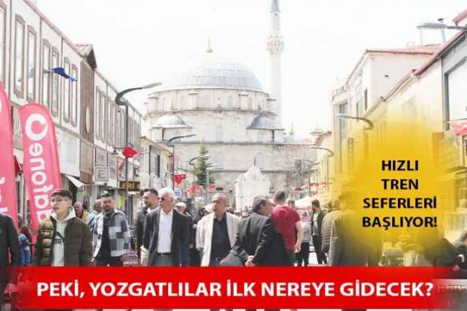 Yozgat’ın Hasretle Beklediği Hızlı Tren Seferleri 26 Nisan’da Cumhurbaşkanı Recep Tayyip Erdoğan’ın Katılımı İle Başlayacak