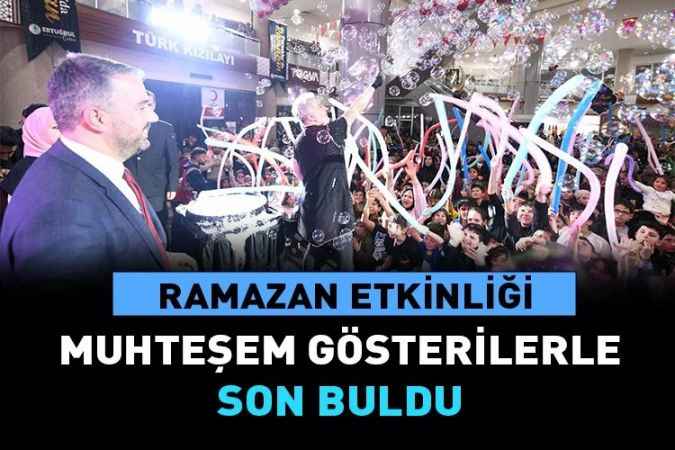 Pursaklar’da Ramazan Etkinliklerinde Coşku Dolu Final