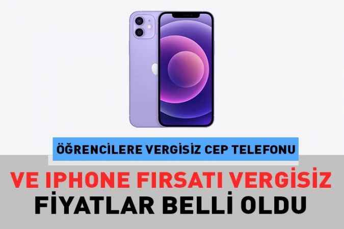 Vergisiz Cep telefonu açıklamasından sonra ıphone fiyatları gün yüzüne çıktı