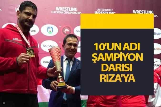 Milli Güreşçi Taha Akgül 10. kez Avrupa şampiyonu