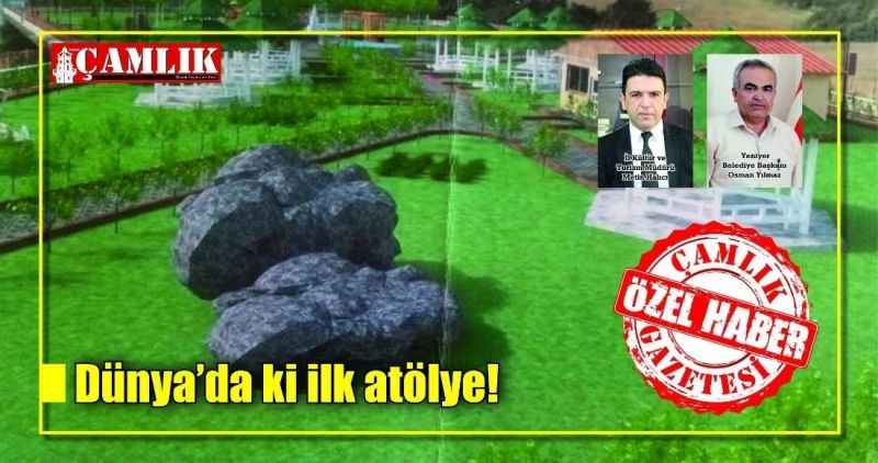 Dünya'daki ilk heykel atölyesi