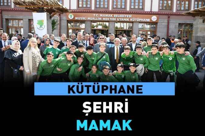 Mamak Belediyesi Şehri Kütüphanelerle Örmek İstiyor
