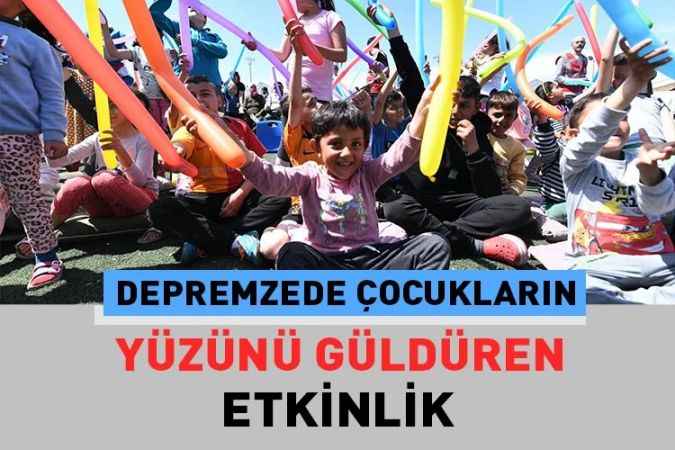 Pursaklar Belediyesi’nden Depremzede Çocuklara Moral Etkinliği