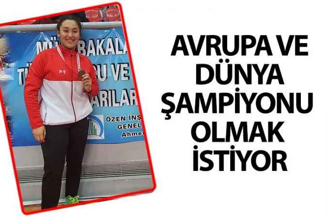 Milli Güreşçi Aysima Güngör, Yozgat'ı ve Türkiye'yi temsil edecek