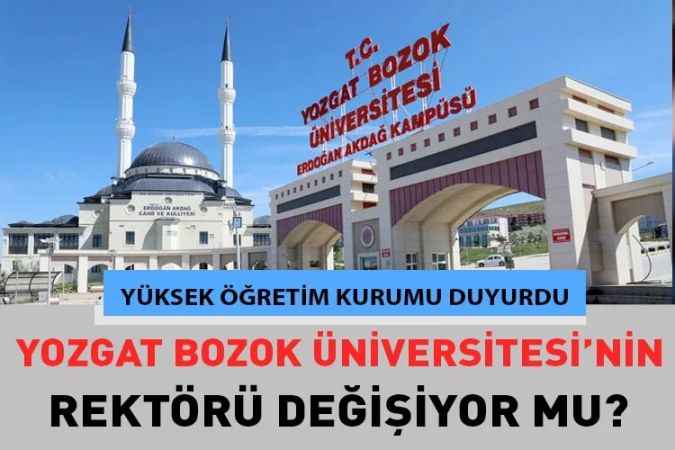 Yüksek Öğretim Kurumu görev süresi dolan 11 Üniversitenin Rektör seçimi için ilana çıktı