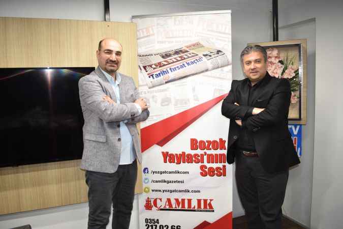 Çamlık TV ekranlarında Artılarla eksilerle Yozgat programında Siyaset ve değerler konuşuldu