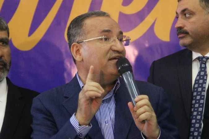 Adalet Bakanı Bozdağ: ”Erdoğan'ı değiştirelim diye bir araya gelenler Dimyat'a pirince giderken eldeki bulgurdan olacak”