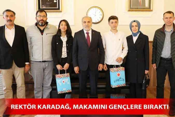 Yozgat Bozok Üniversitesi'nin 23 Nisan Rektörleri Melis Yılmaz Ve Yunus Emre Yuluk Oldu