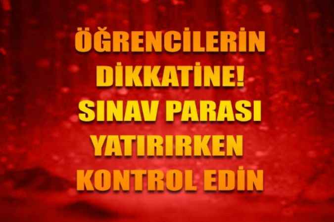 Sınav Parası Yatırdı, Sonra Hayatının Şokunu Yaşadı