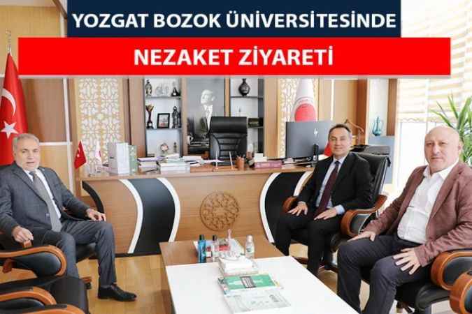 Tokat Gaziosmanpaşa Üniversitesi Rektöründen, Rektör Karadağ’a Ziyaret