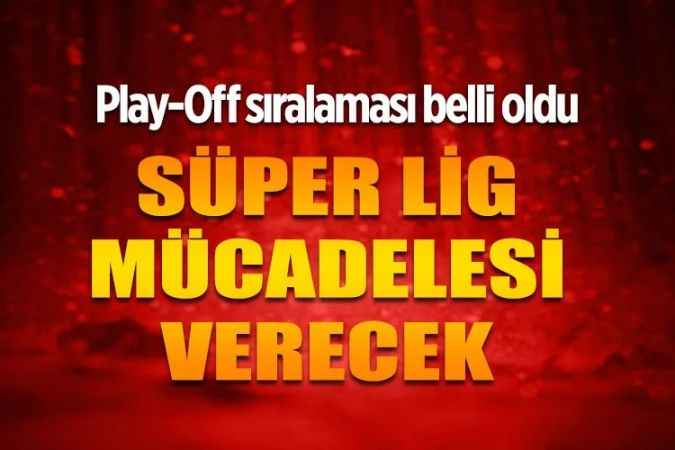 Türkiye Hentbol Federasyonu Erkekler 1. Ligi Play-Off müsabakaları 16 Mayıs Salı günü Bolu'da yapılacak