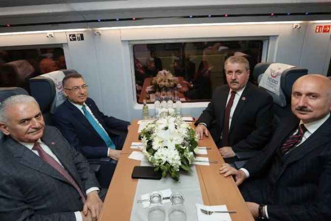 Ankara-Sivas Yüksek Hızlı Tren Hattı'nda ilk sefer