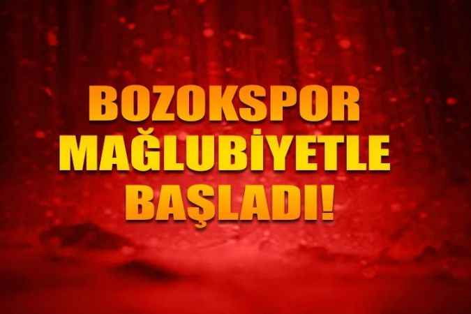Yozgat Belediyesi Bozokspor U-16 takımı, Medipax Kayseri Atletikspor'a 3-2 mağlup oldu